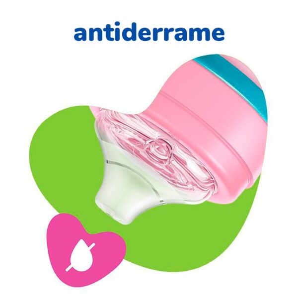 Vaso antiderrame lillo 6+ meses rosa - Image 3