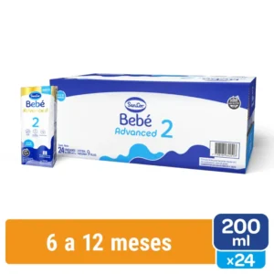SanCor Bebé Advanced 200ml x24u Etapa 2 (6-12 meses)