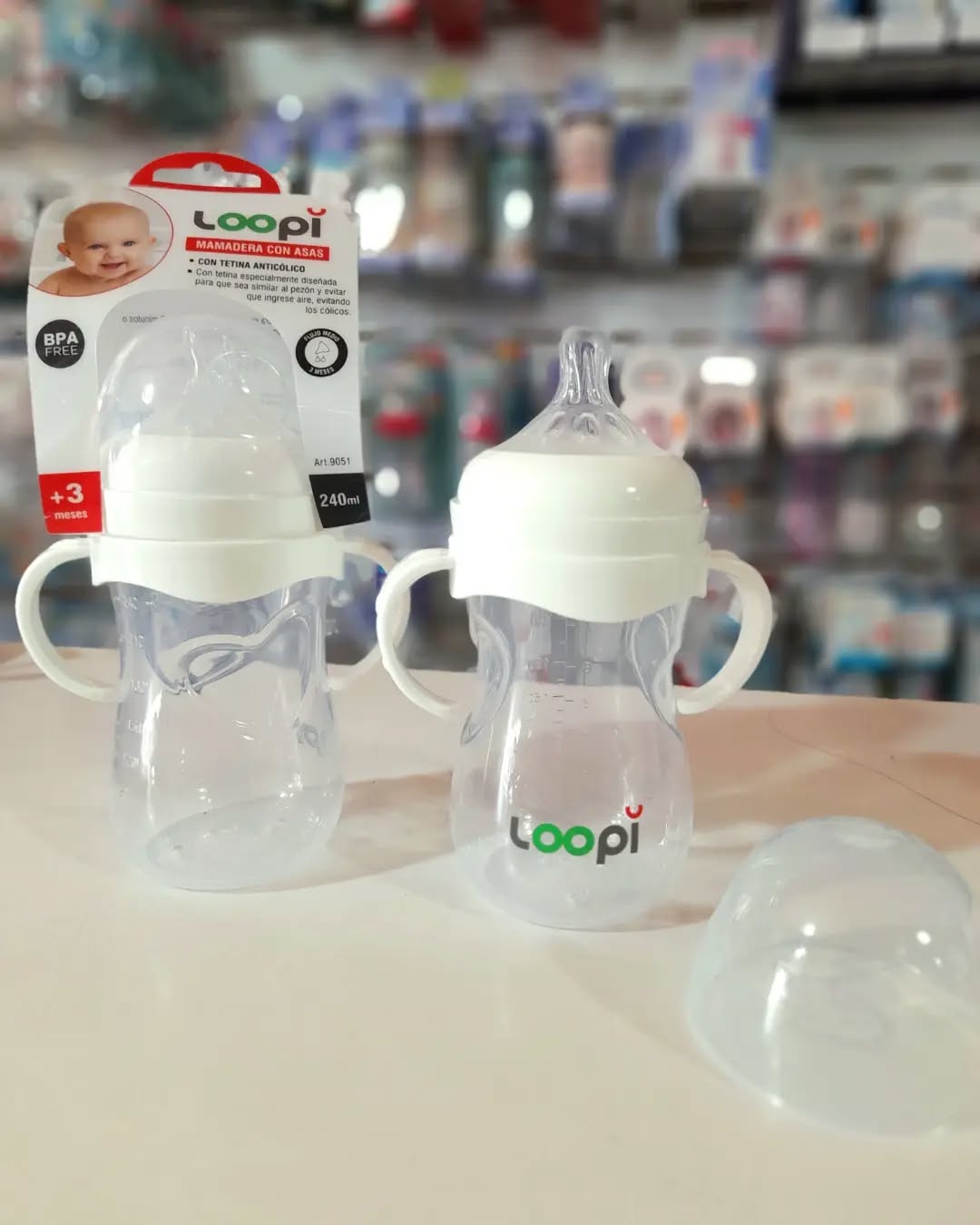 Mamadera loopi +3 meses