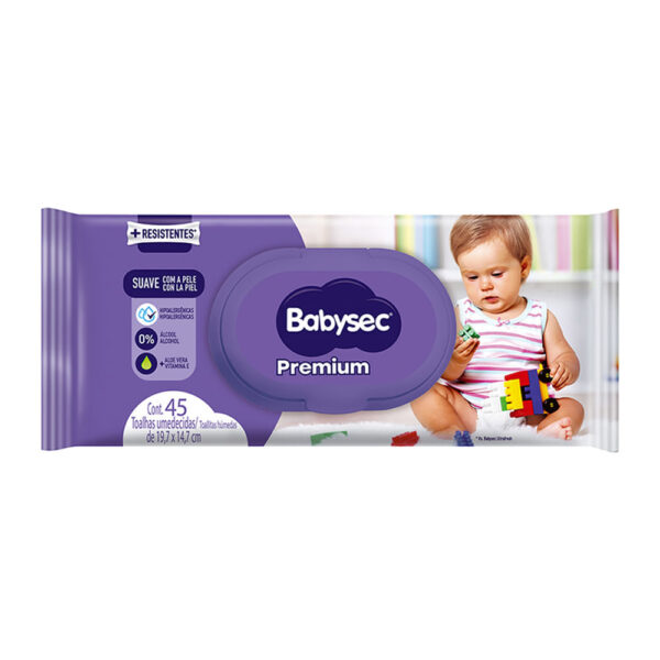 Toallitas babysec Premium 45 unidades - Image 2