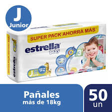Pañal Estrella Junior X50 Unidades