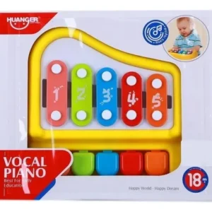 Piano Xilofón Infantil Con Palillos Y Notas