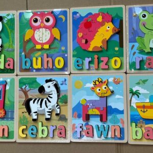 Rompecabezas Cubeta Toys de Madera