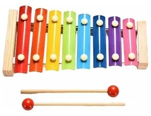 Xilofon Didactico de Colores  Cubeta Toys