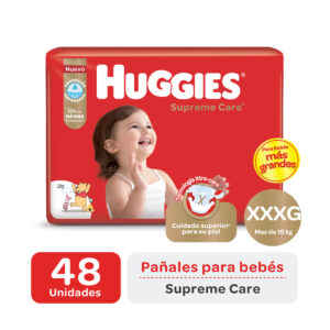 Pañal Huggies Supreme Xxxg x48 Unidades