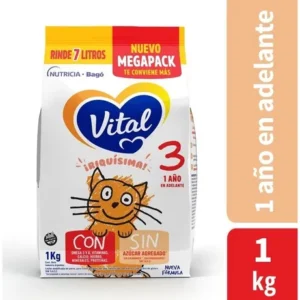 Leche De Fórmula En Polvo Nutricia Bagó Vital 3 Bolsa 1kg