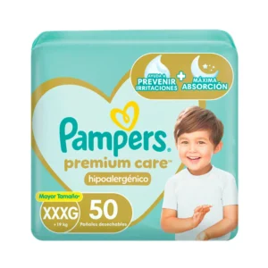 Pañales Pampers Premium Care Xxxg 50 Unidades