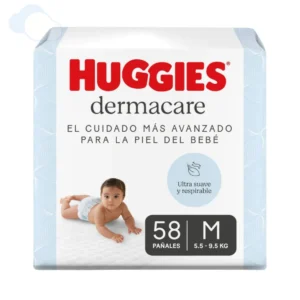 Pañales Huggies Dermarcare Talle M58 Unidades