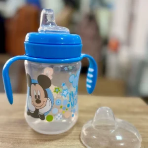 Vaso Disney Antiderrame Tetina Silicona Celeste