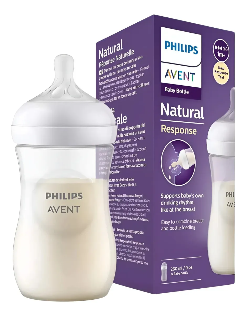 Mamadera Philips Avent Natural Response 260 Ml