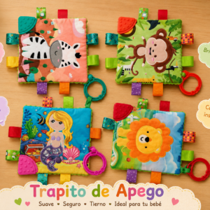 Trapito De Apego Sonajero Chifle Mordillo