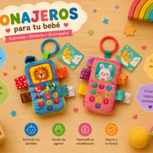 Celular Con Chifle Y Sonajero Woody Toys (Consultar Modelos)