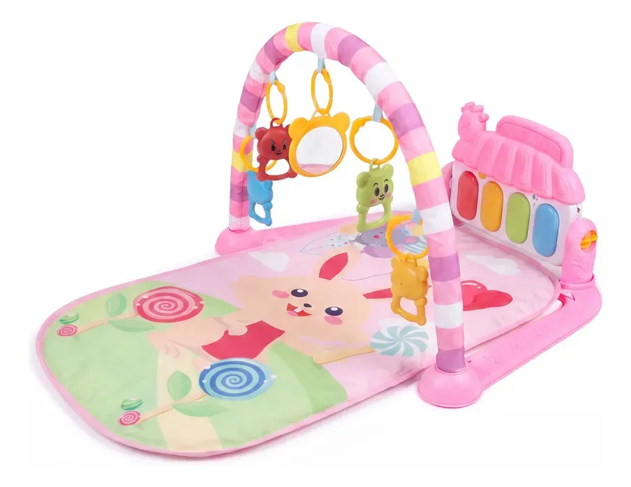 Gimnasio Piano Para Bebes Bebesit Rosa/ Celeste