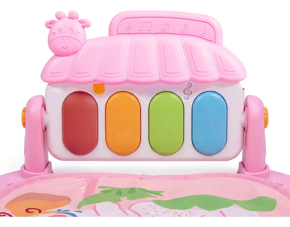 Gimnasio Piano Para Bebes Bebesit Rosa/ Celeste - Imagen 3