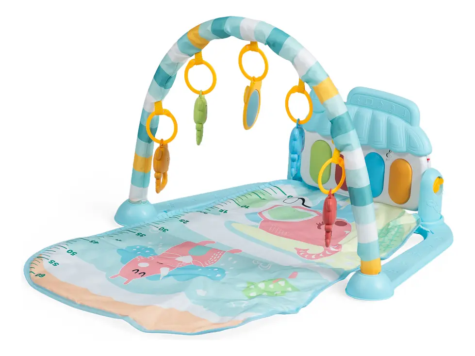 Gimnasio Piano Para Bebes Bebesit Rosa/ Celeste - Imagen 5