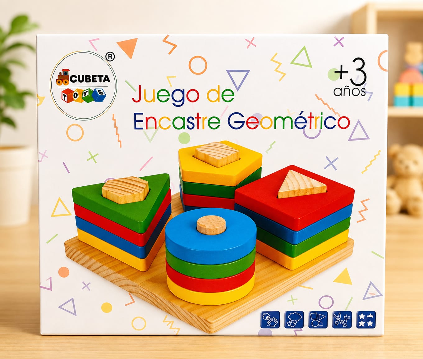 Juego de Encastre Geometrico