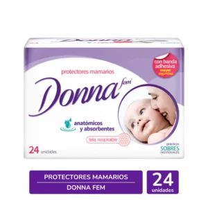 Protectores Mamarios Donna x24 unidades